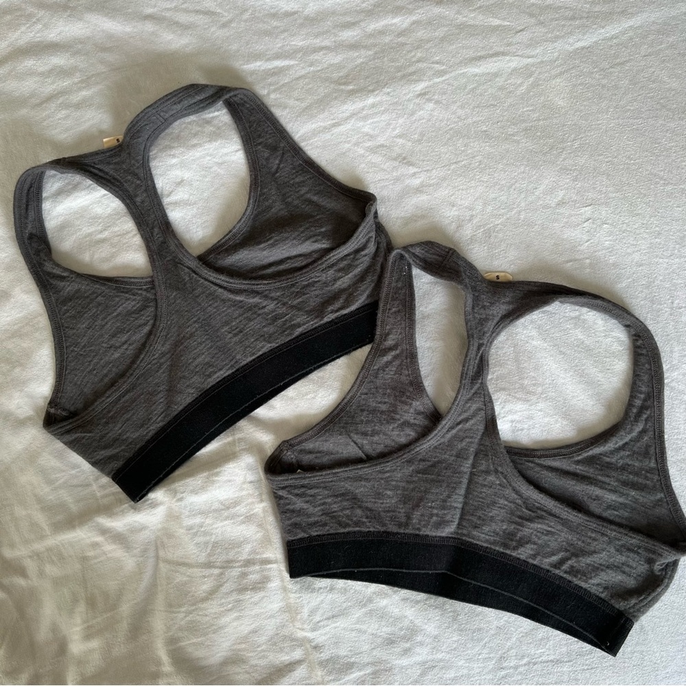 Arms of Andes Alpaca Wool Sports Bra 160 Ultralight (Set of 2) - Picture 3 of 5